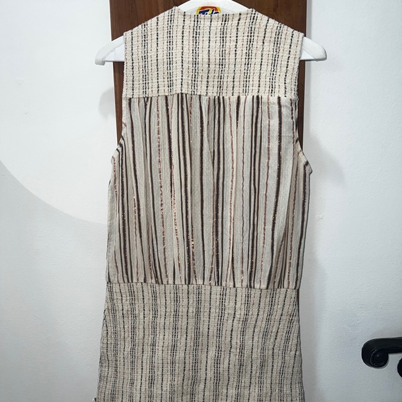 Veronica Beard Cox Smocked Striped Mini Dress - Picture 13 of 15